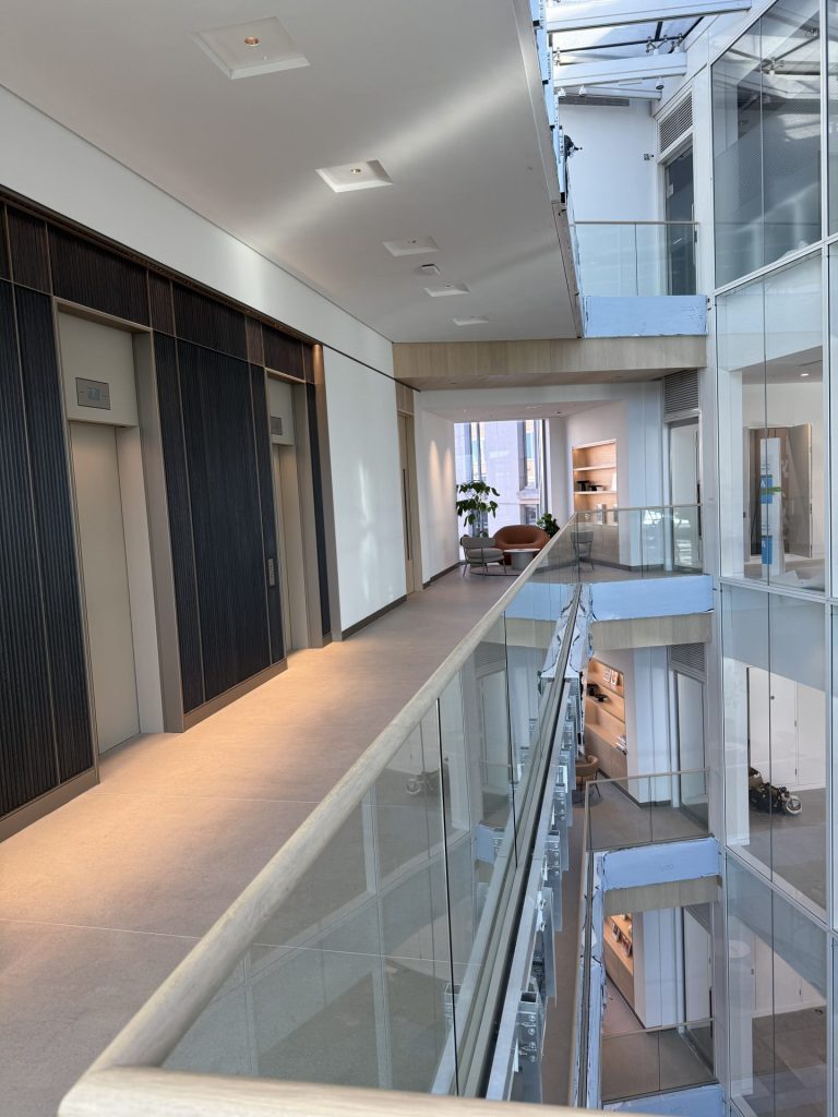 Modern interior with stairs